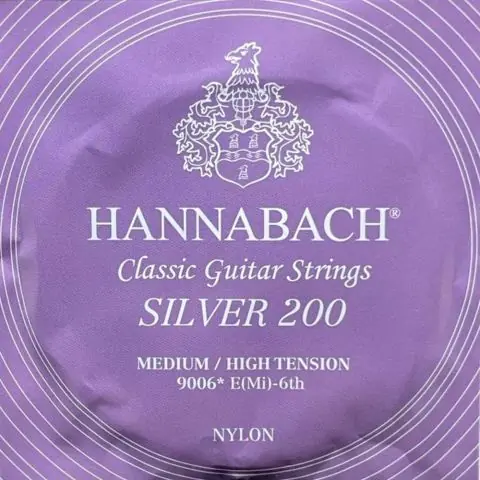 Rychlé Dodání Struny pro klasickou kytaru série 900 Medium / High Tension Silver 200