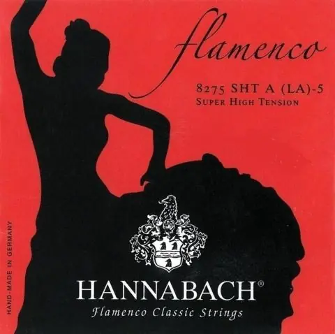 Struny pro klasickou kytaru série 827 Super High Tension Flamenco Poslední Šance