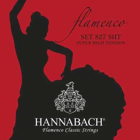 Struny pro klasickou kytaru série 827 Super High Tension Flamenco Nízká Cena