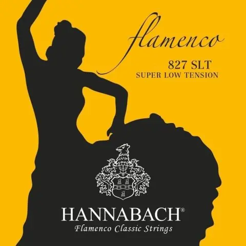 Struny pro klasickou kytaru série 827 Super Low Tension Flamenco Cenově Výhodný