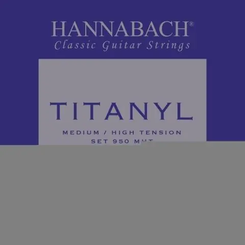 Struny pro klasickou kytaru série 950 Medium/High Tension Titanyl Časově Omezené