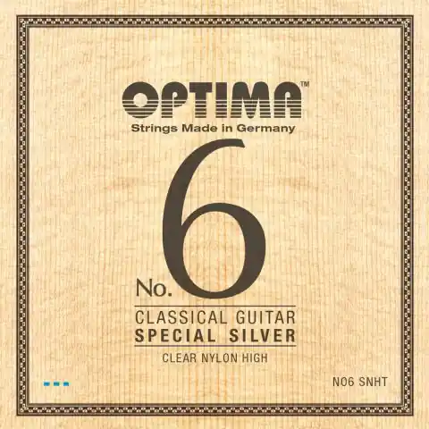 Omezená Nabídka Optima struny pro klasickou kytaru č. 6 Special Silver