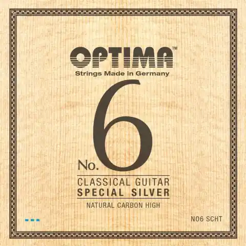 Optima struny pro klasickou kytaru č. 6 Special Silver Oblíbený
