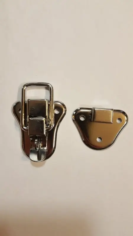 Pružinový zámek 96x52mm střední Autentický