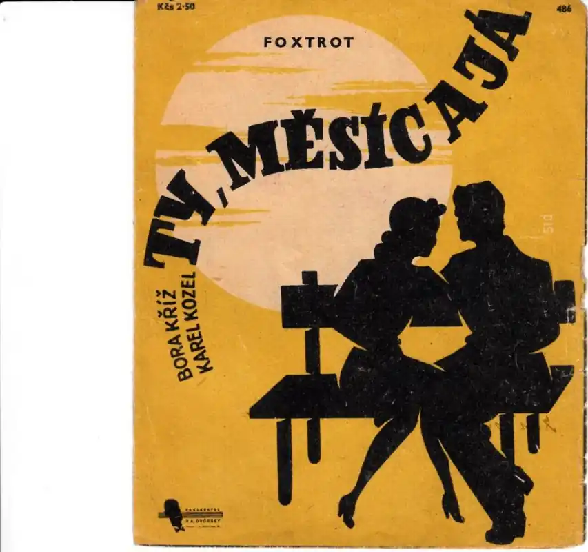 Kříž Bora Ty, měsíc a já - foxtrot Novinka