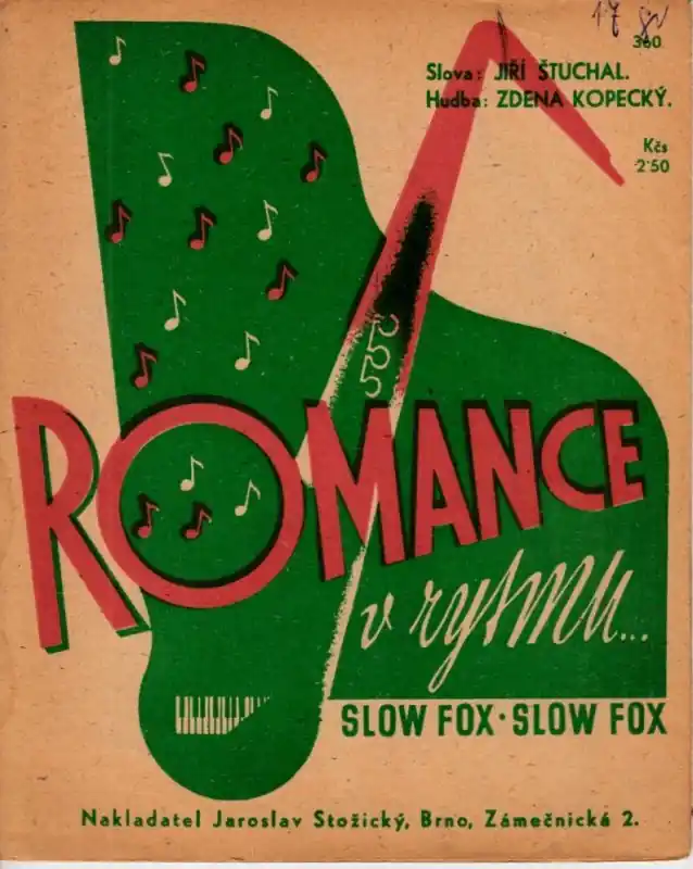 Kopecký Zdeněk Romance v rytmu - slowfox Oblíbený