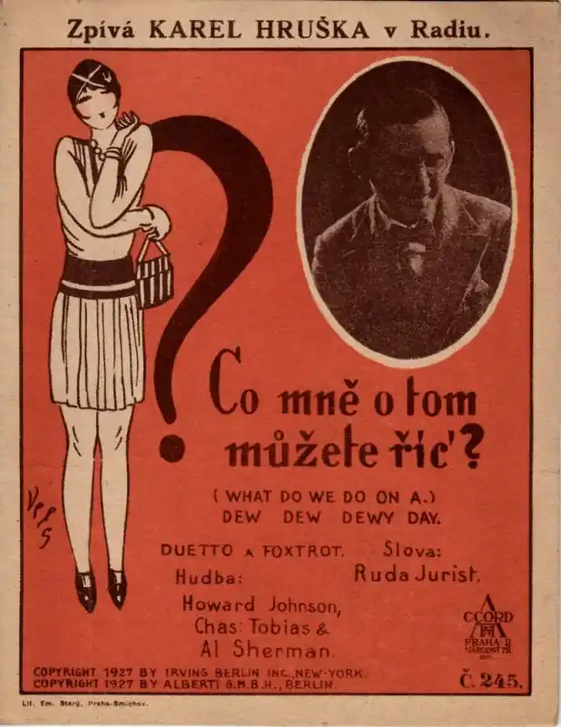 Značkový Johnson Howard,Tobias Ch.+Al Sherman Co mně o tom můžete říctt? (what Do We Do On A.)dueto a foxtrot