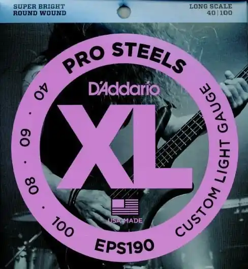 D Addario EPS190 basové struny Sezónní Sleva