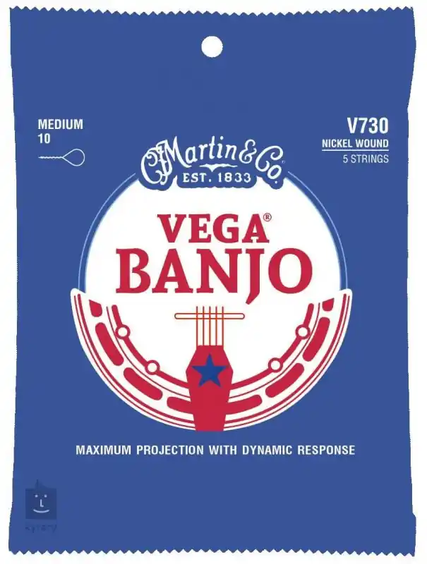 Odeslání Ihned Martin Vega Banjo Medium struny pro 5-ti strunné banjo