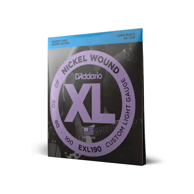 Omezená Nabídka D‘Addario EXL190 040/100 struny basová kytara