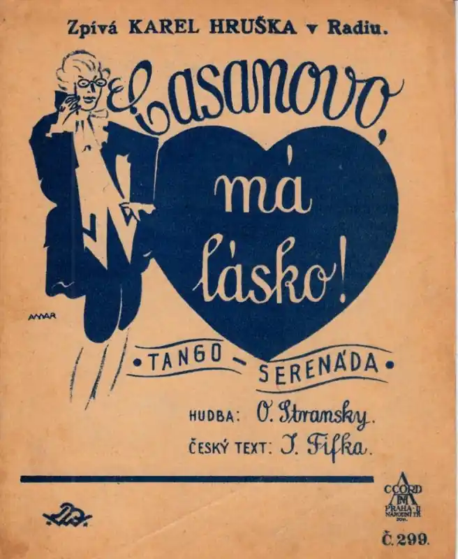 Stransky O. Casanovo, má lásko ! -tango-serenáda /1 Přímo Od Výrobce