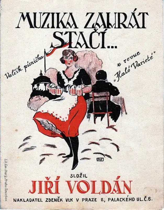 Nízká Cena Voldán Jiří Muzika zahrát stačí... - valčík a písnička