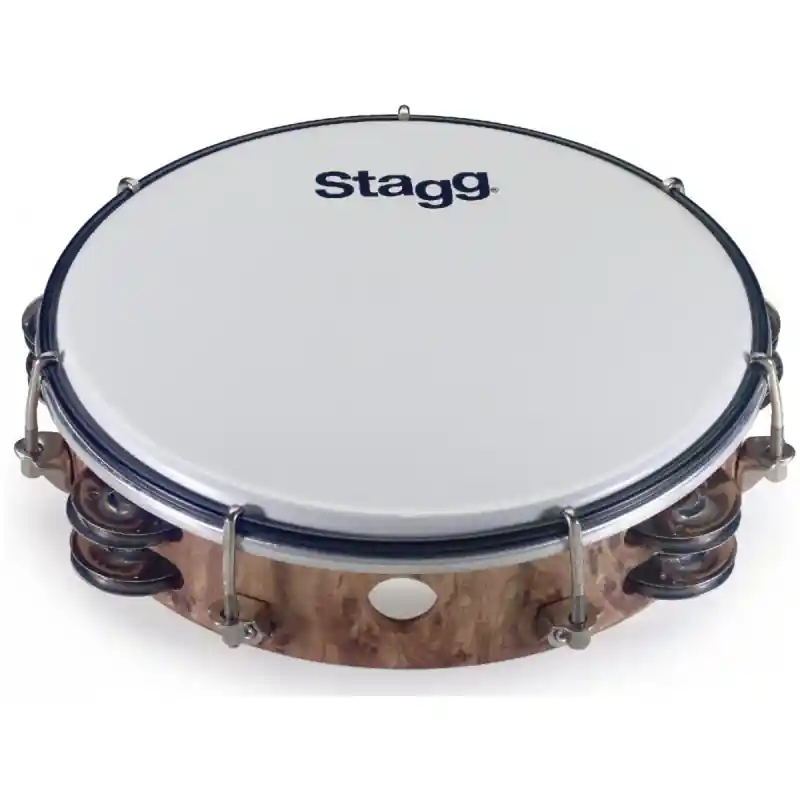 Stagg TAB 208 P/WD dvouřadfá tamburína 8" Časově Omezené