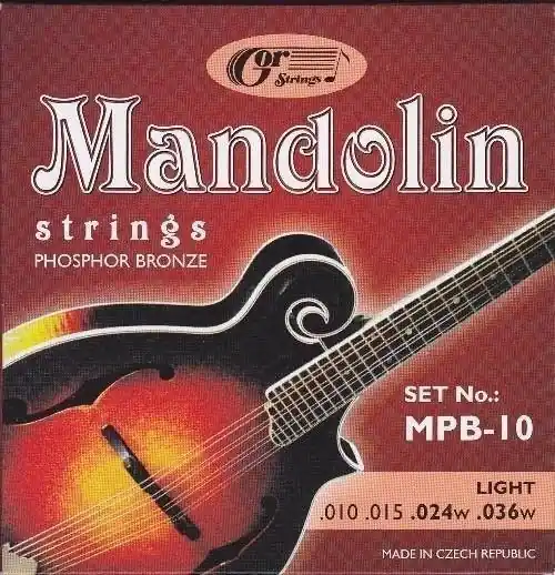 Gorstrings mandolínové 10/36 Ihned K Objednání