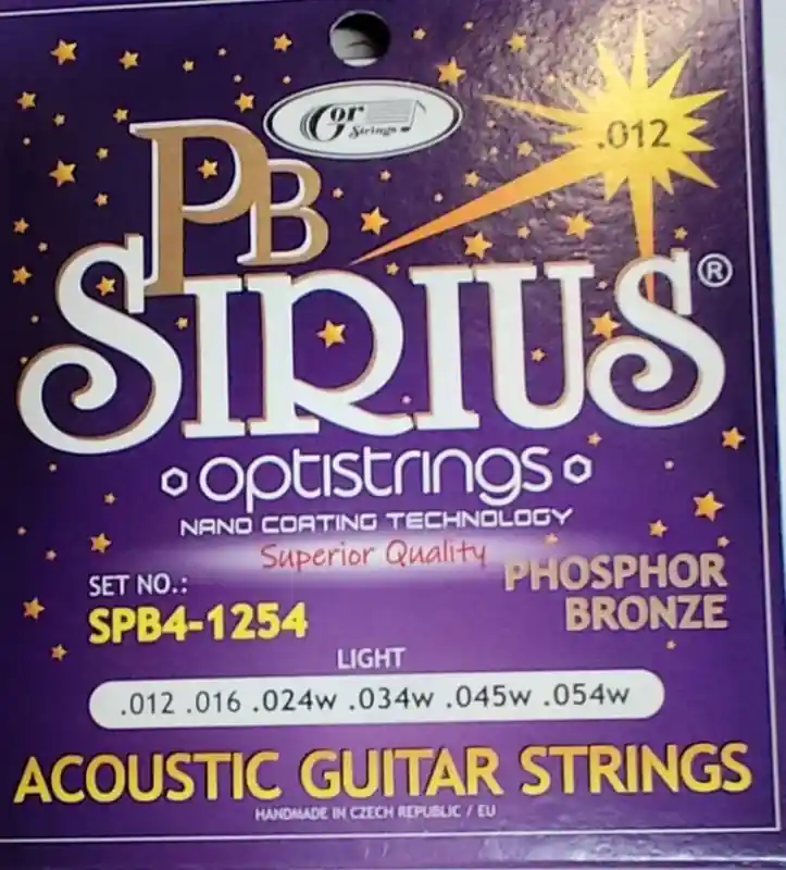 Kytarové struny SIRIUS PB SPB4 .012-0.54w Víkendová Akce