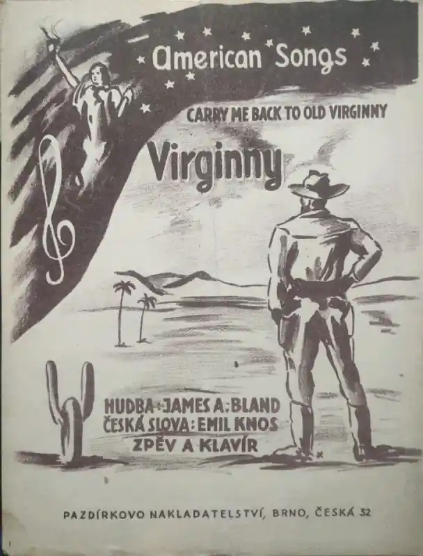 Značkový James A. Bland - Virginny (Carry me back to old Virginny)