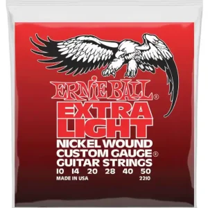 Sleva Ernie Ball Light Electric Nickel Wound .010-.050 struny el. kytara