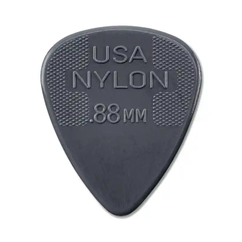 Dunlop nylon standart trsátka 0.88 mm tmavě šedá, sada po 6-ti Finální Výprodej
