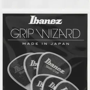 IBANEZ Grip Wizard Series Sand Grip Flat Picks - 6 pcs Bezpečná Platba