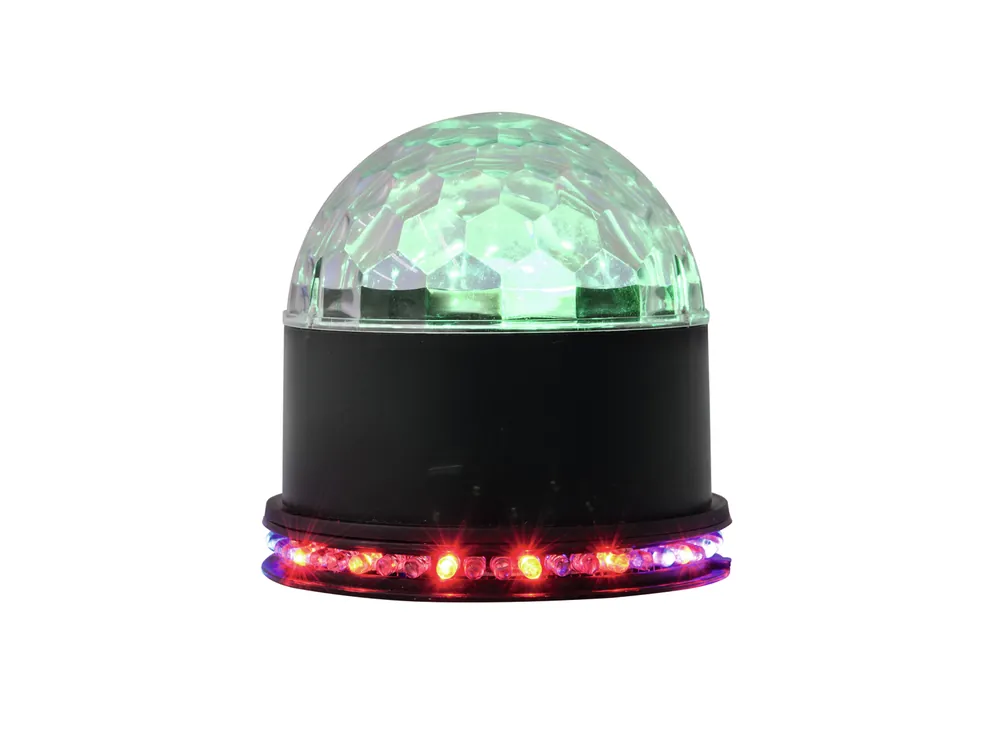 Sezónní Sleva Eurolite LED Half Ball 3x 1W RGB, paprskový efekt