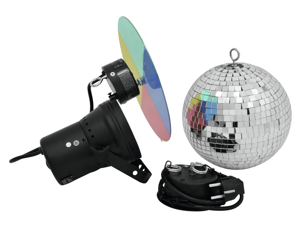 Eurolite Set zrcadlová koule 20 cm Nejlepší Cena