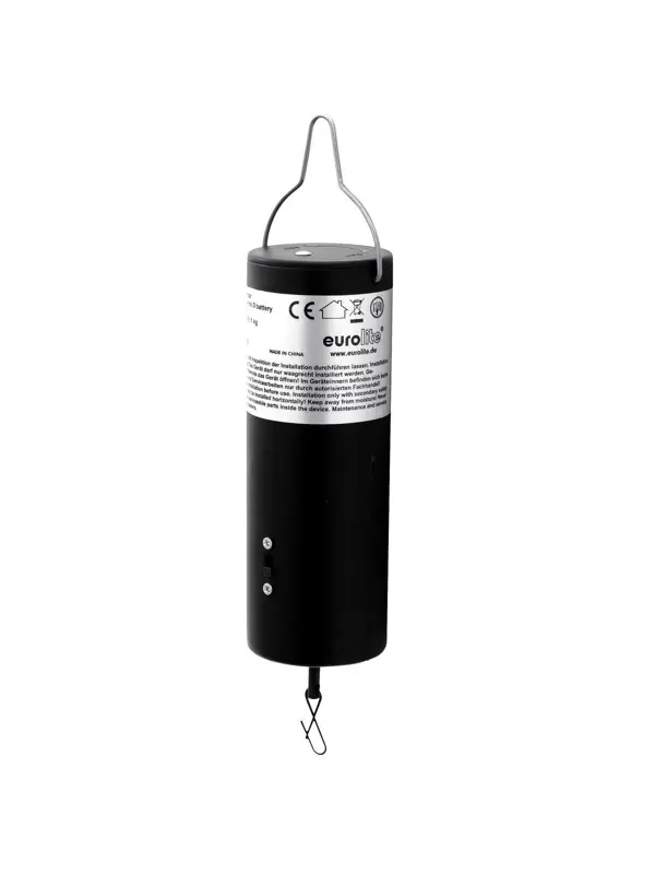 Výprodej Eurolite MB-1010, bateriový motorek 6 ot./min. pro zrcadlové koule do 20 cm, černý