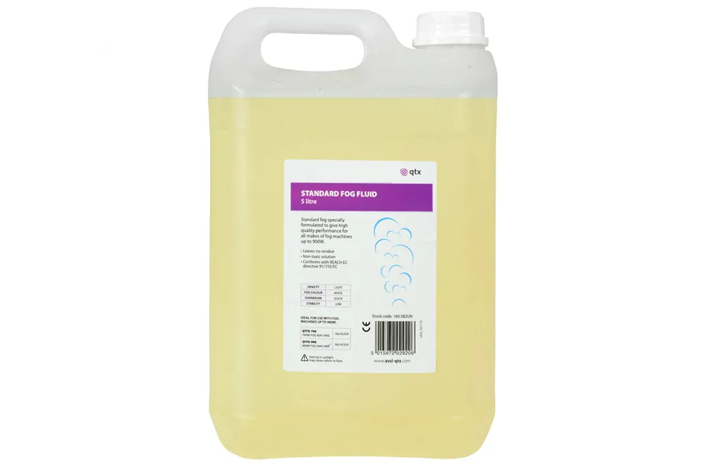 QTX Náplň do výrobníků mlhy, 5L - Yellow Přímo Od Výrobce