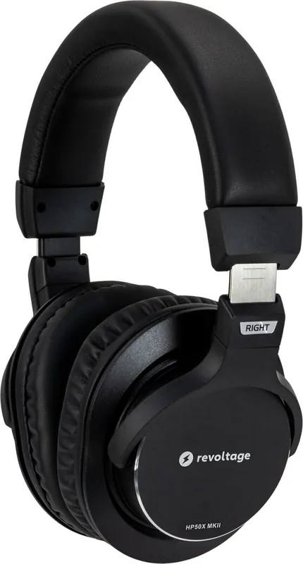 Revoltage HP50X MKII Black Sluchátka na uši Akční Cena
