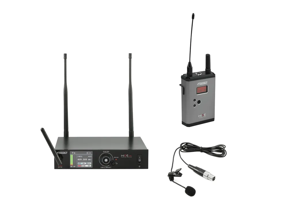 PSSO Set WISE ONE+BP+klopový mikr.,1-kanálový bezdrátový mikrofonní set 638-668 MHz Finální Výprodej