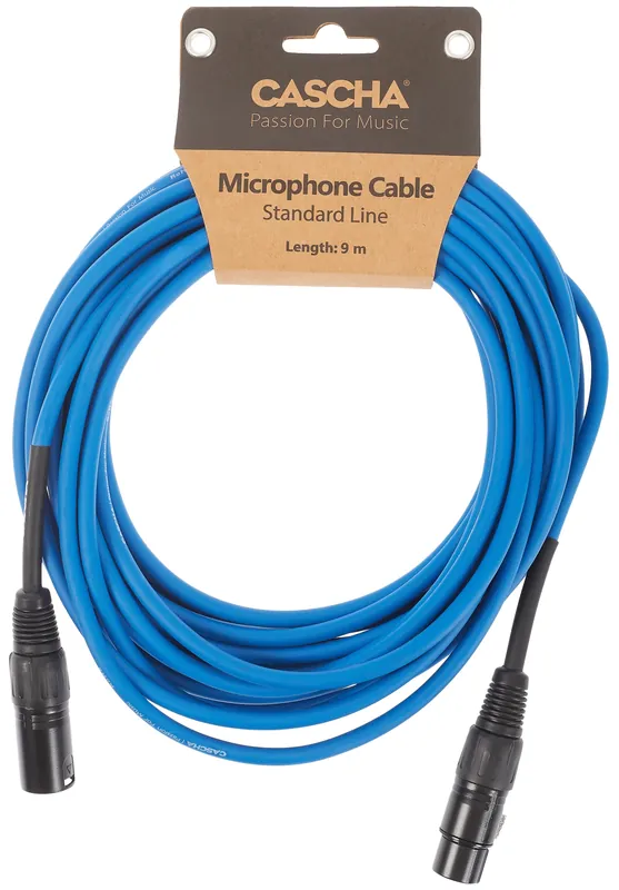 Hit Sezóny Cascha Standard Line Microphone Cable 9 m Mikrofonní kabel