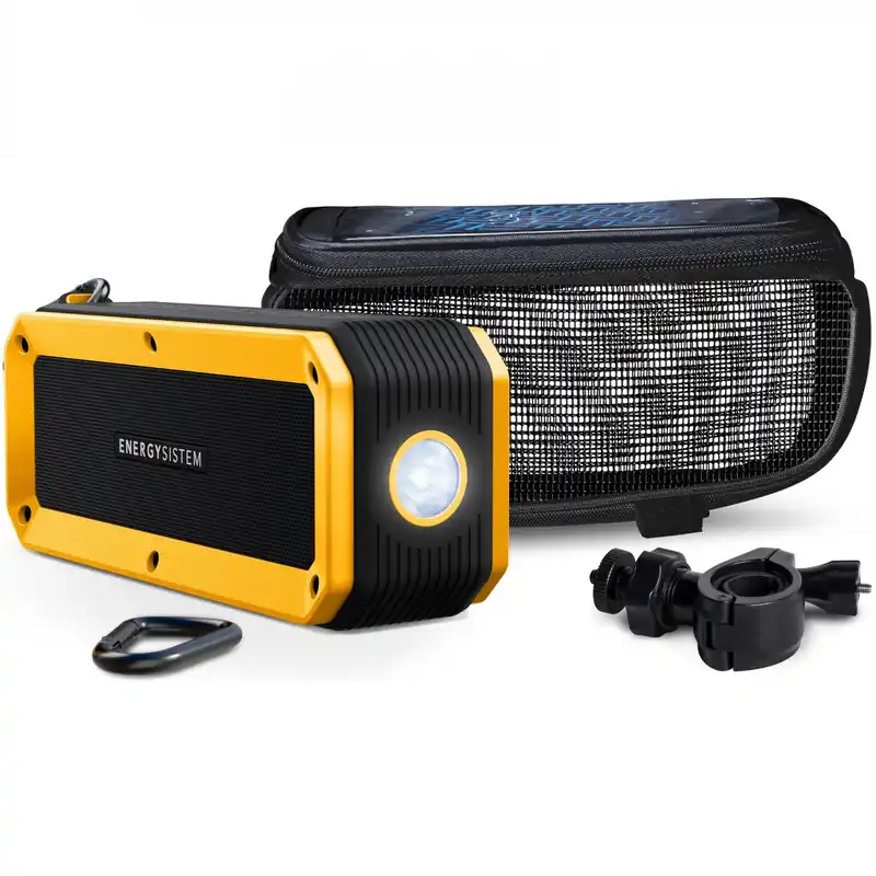 Energy Sistem Outdoor Box Bike Yellow Portable Speaker with Bluetooth and FM radio Akční Cena
