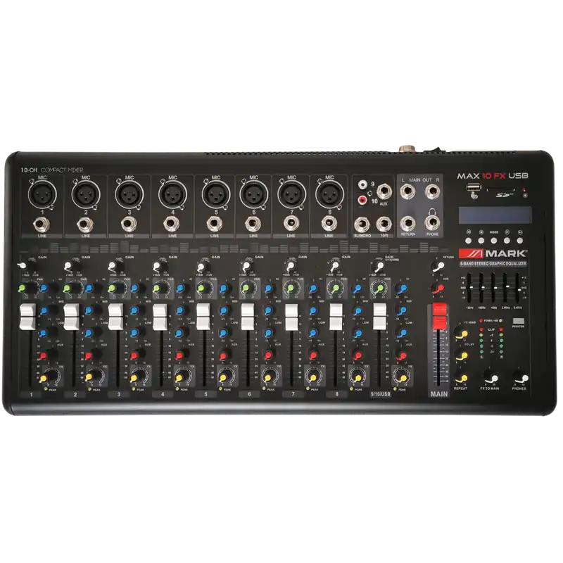 Mark MAX 10 FX USB BT Nejlepší Volba