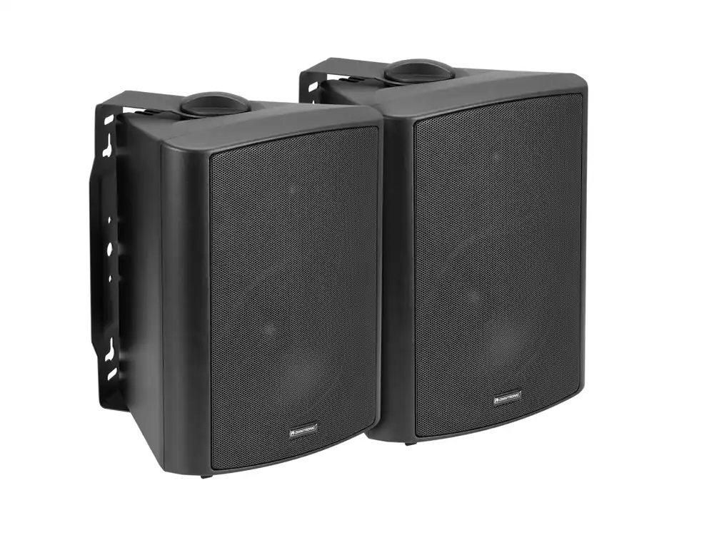 Omnitronic ALP-6A aktivní 6,5" reproboxy 2x45W, černé, cena/pár Levný