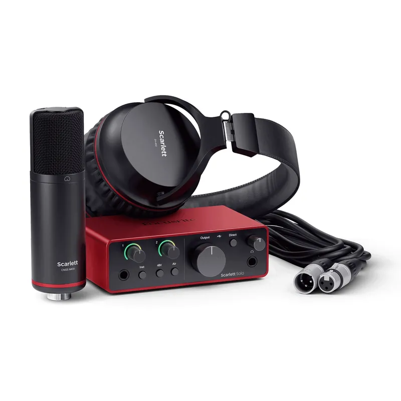 Nízká Cena FOCUSRITE Scarlett Solo Studio 4th Gen