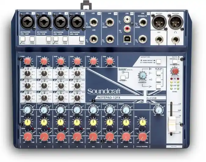 Výhodná Nabídka Soundcraft NOTEPAD-12FX