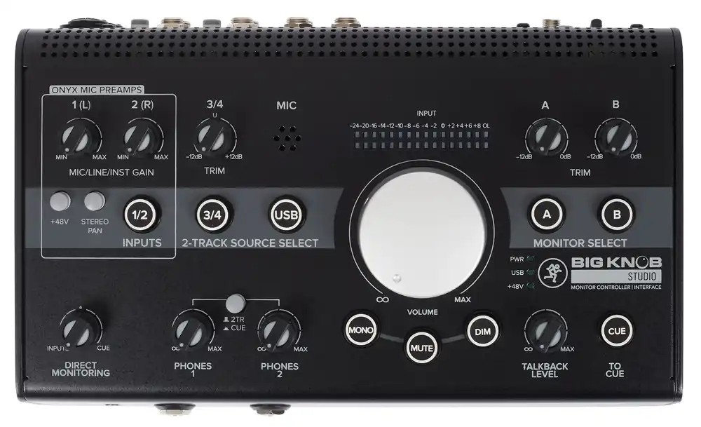 Autentický MACKIE Big Knob Studio