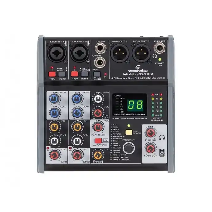 Originální SOUNDSATION MIOMIX 202UFX