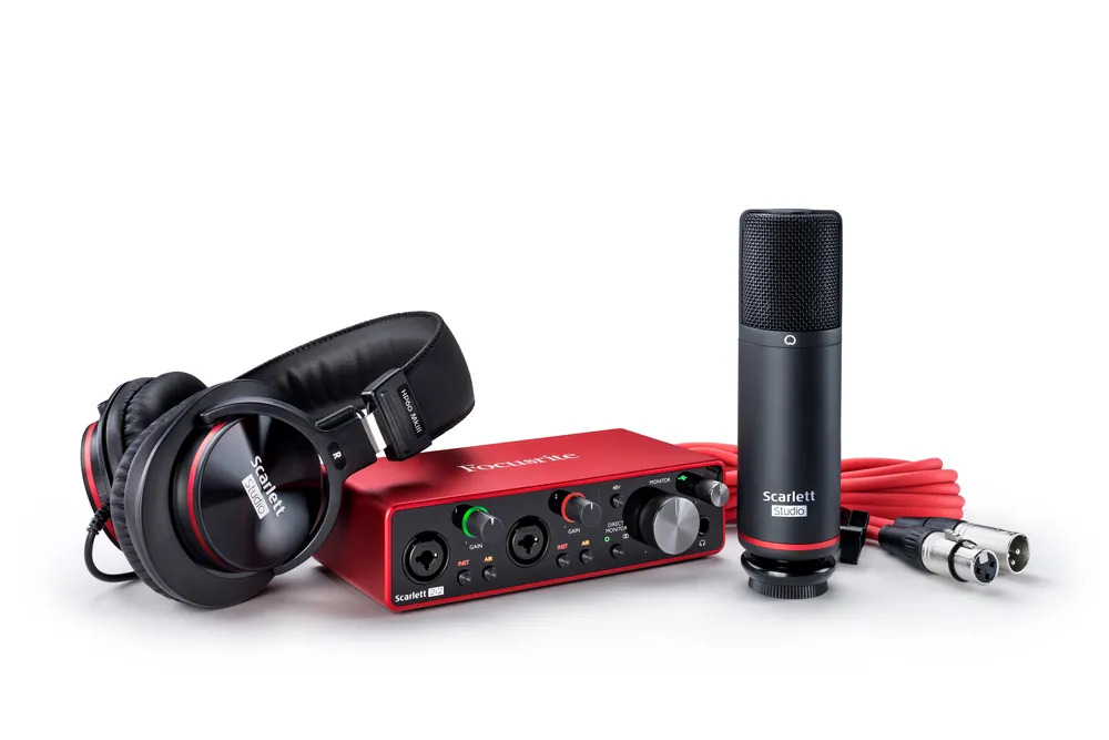 Značkový Focusrite Scarlett 2i2 Studio 3rd Generation