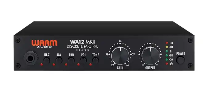 Jen Po Omezenou Doba WARM AUDIO WA12 MKII Black