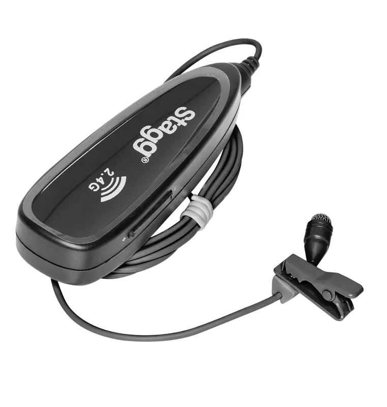 Stagg SUW 12L, 1-kanálový bezdrátový mikrofonní set 2,4 GHz Top Prodej