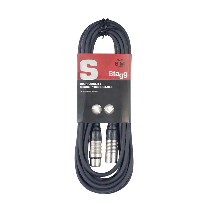 Akční Cena Stagg SMC6, mikrofonní kabel XLR/XLR, 6m