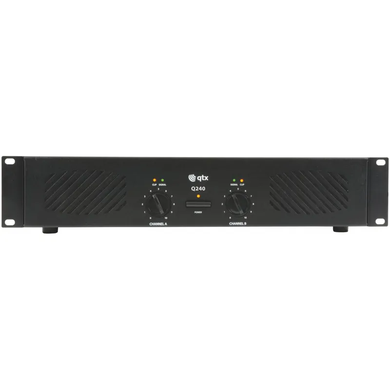 Expresní Doručení QTX Q-240, zesilovač 2x 120W
