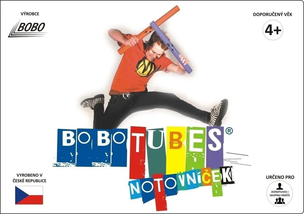 Bobotubes notovníček Bobo Akce