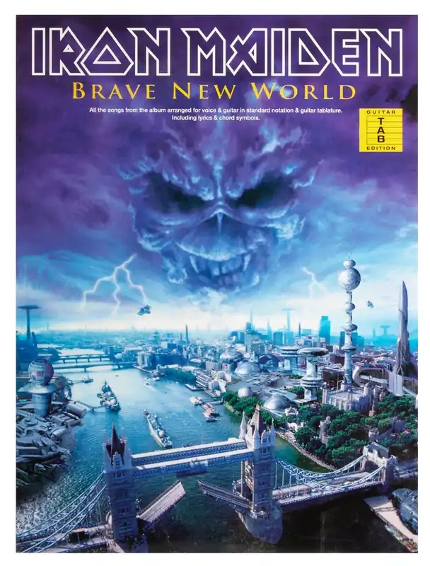 Iron Maiden Brave New World Guitar Tab Edition Značkový