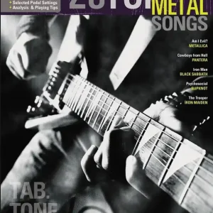 25 Top Metal Songs - Tab. Tone. Technique. Nízká Cena