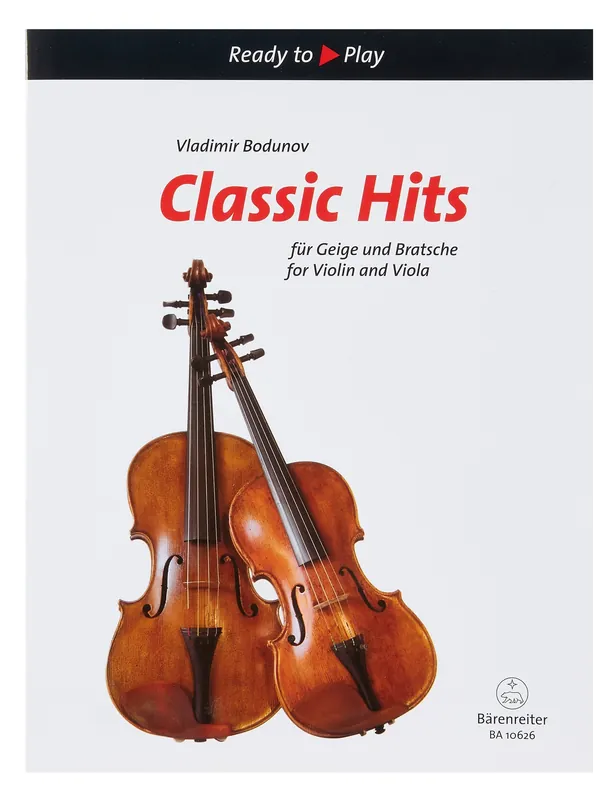 Classic Hits for Violin and Viola Výprodej