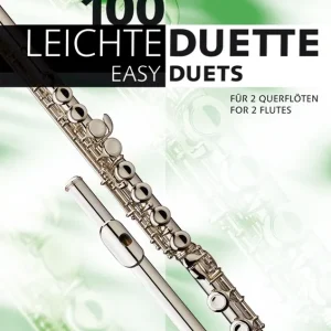 100 Easy duets for 2 transverse flutes Sleva