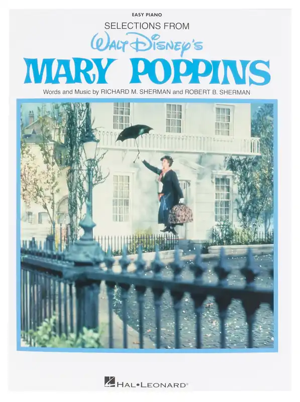 Mary Poppins Selections Easy Piano Omezená Nabídka