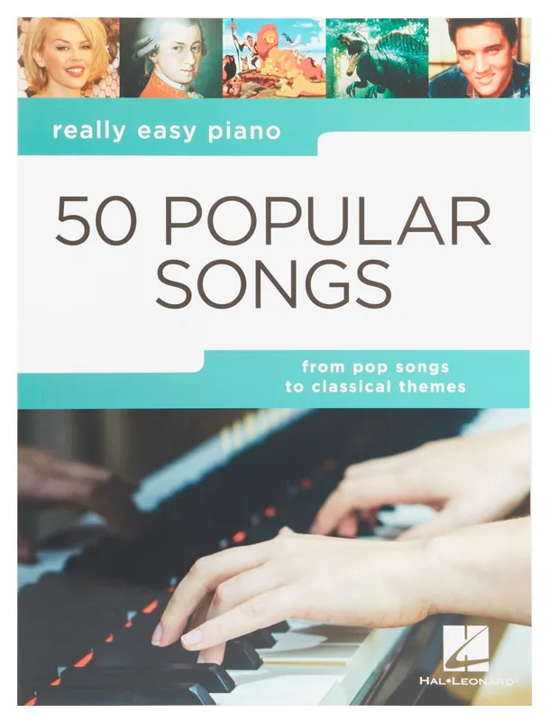 Really Easy Piano 50 Popular Songs Rychlé Dodání