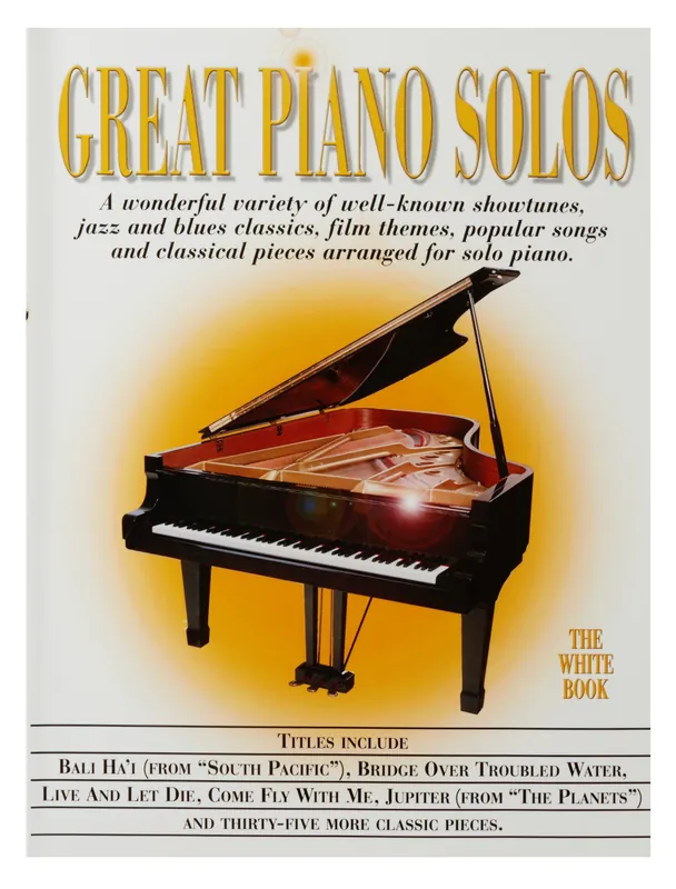 Sleva Great Piano Solos - The White Book